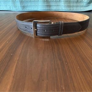 Links and Kings Exotic Golf Belt, Grey Lizard